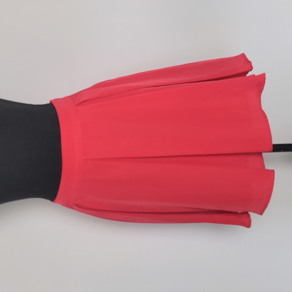 Hot pink skater skirt